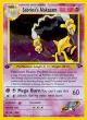 Sabrina's Alakazam 16/132 Rare Holo card from Gym Challenge