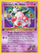 Sabrina's Mr. Mime 59/132 Uncommon card from Gym Challenge