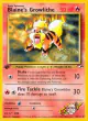 Blaine's Growlithe 35/132 Uncommon card from Gym Heroes
