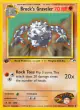 Brock's Graveler 40/132 Uncommon card from Gym Heroes