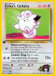 Erika's Clefairy 25/132 Rare card from Gym Heroes