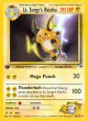 Lt. Surge's Raichu 28/132 Rare card from Gym Heroes