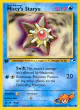 Misty's Staryu 90/132 Common card from Gym Heroes