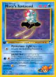 Misty's Tentacool 32/132 Rare card from Gym Heroes