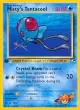 Misty's Tentacool 57/132 Uncommon card from Gym Heroes