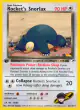 Rocket's Snorlax 33/132 Rare card from Gym Heroes