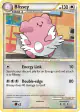 Blissey 36/123 Uncommon card from HeartGold & SoulSilver Base