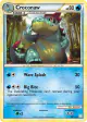 Croconaw 38/123 Uncommon card from HeartGold & SoulSilver Base