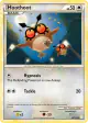 Hoothoot 66/123 Common card from HeartGold & SoulSilver Base