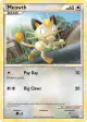 Meowth 75/123 Common card from HeartGold & SoulSilver Base