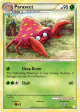 Parasect 48/123 Uncommon card from HeartGold & SoulSilver Base