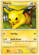 Pikachu 78/123 Common card from HeartGold & SoulSilver Base