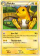 Raichu 10/123 Rare Holo card from HeartGold & SoulSilver Base