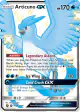Articuno-GX SV54/SV94 Rare Shiny GX card from Hidden Fates