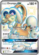 Drampa-GX SV80/SV94 Rare Shiny GX card from Hidden Fates