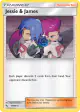 Jessie & James 58/68 Rare Holo card from Hidden Fates