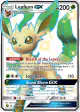 Leafeon-GX SV46/SV94 Rare Shiny GX card from Hidden Fates