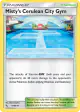 Misty's Cerulean City Gym 61/68 Uncommon card from Hidden Fates