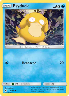 Psyduck 11/68 Common card from Hidden Fates