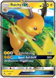 Raichu-GX 20/68 Rare Holo GX card from Hidden Fates