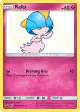 Ralts SV34/SV94 Rare Shiny card from Hidden Fates