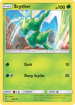Scyther 5/68 Uncommon card from Hidden Fates