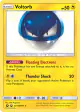 Voltorb SV13/SV94 Rare Shiny card from Hidden Fates