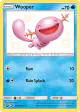 Wooper SV9/SV94 Rare Shiny card from Hidden Fates