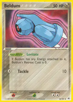 Beldum 28/101 Uncommon card from Hidden Legends