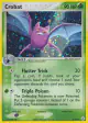 Crobat 3/101 Rare Holo card from Hidden Legends