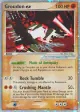 Groudon ex 93/101 Rare Holo EX card from Hidden Legends