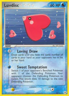 Luvdisc 40/101 Uncommon card from Hidden Legends