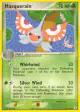 Masquerain 20/101 Rare card from Hidden Legends
