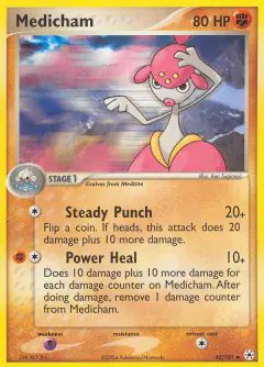 Medicham 42/101 Uncommon card from Hidden Legends