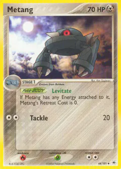 Metang 44/101 Uncommon card from Hidden Legends