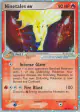 Ninetales ex 96/101 Rare Holo EX card from Hidden Legends