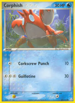Corphish 62/110 Common card from Holon Phantoms
