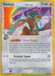 Deoxys δ 5/110 Rare Holo card from Holon Phantoms