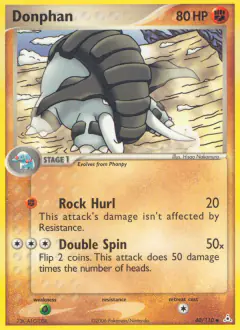 Donphan 40/110 Uncommon card from Holon Phantoms