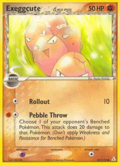 Exeggcute δ 65/110 Common card from Holon Phantoms