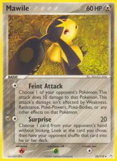 Mawile 23/110 Rare card from Holon Phantoms