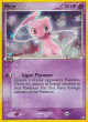 Mew 111/110 Rare Secret card from Holon Phantoms