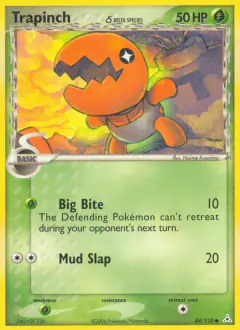 Trapinch δ 84/110 Common card from Holon Phantoms