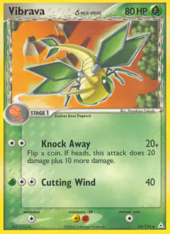 Vibrava δ 54/110 Uncommon card from Holon Phantoms