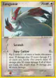 Zangoose 34/110 Rare card from Holon Phantoms