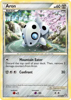 Aron 56/102 Common card from HS—Triumphant