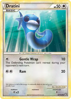 Dratini 62/102 Common card from HS—Triumphant