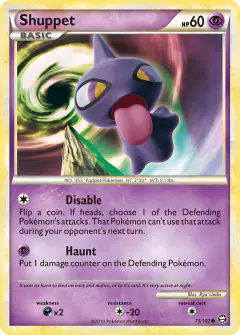 Shuppet 75/102 Common card from HS—Triumphant