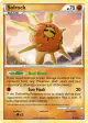 Solrock 9/102 Rare Holo card from HS—Triumphant