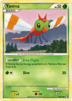 Yanma 84/102 Common card from HS—Triumphant